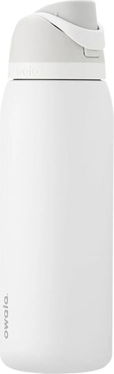 Owala FreeSip Stainless Steel Water Bottle 40 oz Shy Marshmallow