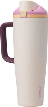 Owala FreeSip Tumbler Stainless Steel Water Bottle 40 oz Daybreak
