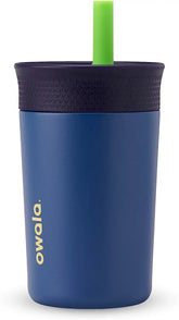 Owala Tumbler Kids Stainless Steel Water Bottle 12 oz Home Base