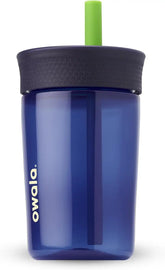 Owala Tumbler Kids Plastic Water Bottle 15 oz Home Base