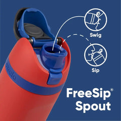 Owala Marvel FreeSip Stainless Steel Water Bottle 24 oz Spiderman
