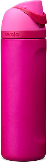 Owala FreeSip Stainless Steel Water Bottle 24 oz Read My Lips