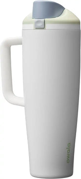 Owala FreeSip Tumbler Stainless Steel Water Bottle 40 oz Iced Breeze