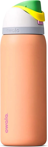 Owala FreeSip Stainless Steel Water Bottle 32 oz Peachy Keen
