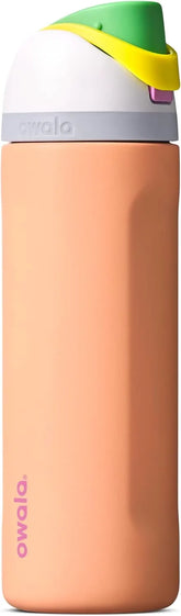 Owala FreeSip Stainless Steel Water Bottle 24 oz Peachy Keen