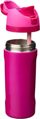 Owala FreeSip Kids Stainless Steel Water Bottle 16 oz Read My Lips