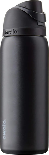 Owala FreeSip Stainless Steel Water Bottle 32 oz Very, Very Dark
