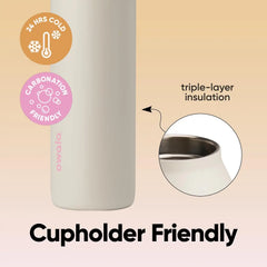 Owala FreeSip Twist Stainless Steel Water Bottle 24 oz Daybreak