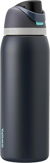 Owala FreeSip Stainless Steel Water Bottle 40 oz Foggy Tide (Pack of 8)