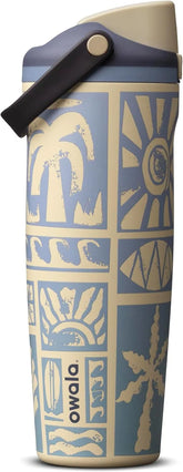 Owala FreeSip Sway Stainless Steel Water Bottle 30 oz Vintage Surf