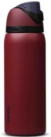 Owala 32oz FreeSip Water Bottle, Color - Burgundy Bay