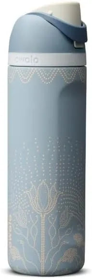 Owala 24fl oz Stainless Steel Special Edition FreeSip Water Bottle - Studded Garden