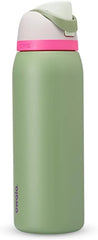 Neon Sage 32oz Owala FreeSip Stainless Steel Water Bottle