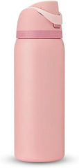 Owala FreeSip Rose Quartz Water Bottle, 32 oz