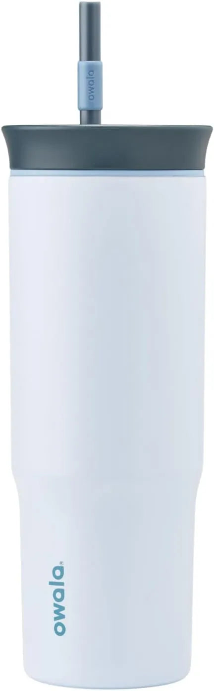 Owala Tumbler Stainless Steel Water Bottle 24 oz The Great Blue