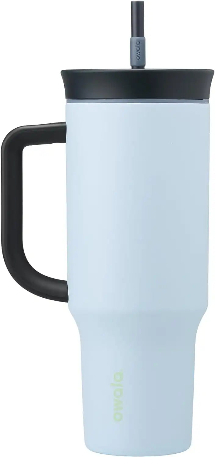 Owala Tumbler Stainless Steel Water Bottle 40 oz The Great Blue