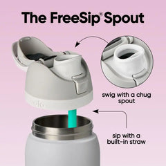 Owala FreeSip Stainless Steel Water Bottle 32 oz Dreamy Field