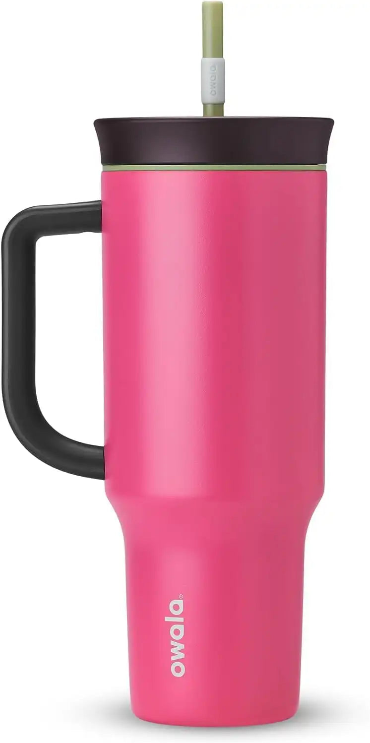 Owala Tumbler Stainless Steel Water Bottle 40 oz Watermelon Breeze