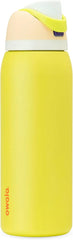 Owala FreeSip Stainless Steel Water Bottle 40 oz (Lemon variant, 40oz)