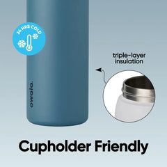 Owala FreeSip Stainless Steel Water Bottle 32 oz Denim