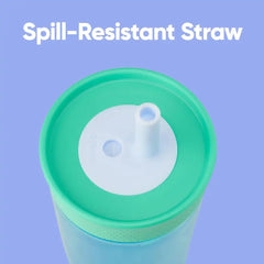 Owala Tumbler Kids Plastic Water Bottle 15 oz Blues