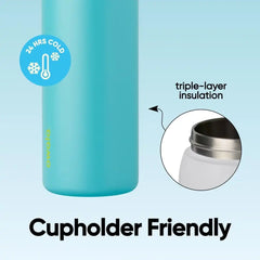 Owala FreeSip Stainless Steel Water Bottle 32 oz Summer Sweetness