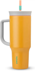 Owala Tumbler Stainless Steel Water Bottle 40 oz Tropical