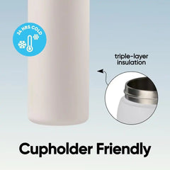 Owala FreeSip Stainless Steel Water Bottle 32 oz Iced Breeze