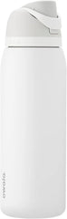 Owala FreeSip Insulated Stainless Steel Water Bottle with Straw, BPA-Free Sports Water Bottle, Great for Travel, 40 Oz, Shy Marshmallow (Pack of 8)