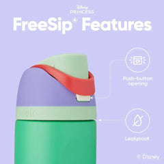 Owala Princess FreeSip Stainless Steel Water Bottle 24 oz Ariel
