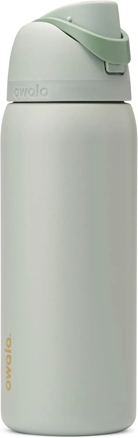 Owala FreeSip Stainless Steel Water Bottle 32 oz Summer Blue