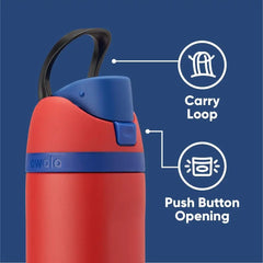 Owala Marvel FreeSip Stainless Steel Water Bottle 24 oz Spiderman