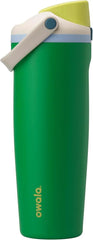 Owala FreeSip Sway Insulated Stainless Steel Water Bottle with Two-Way Spout, Built-In Straw and Bucket Handle, Made for Travel, School, and Sports, BPA Free, Leak Proof, 30 oz, Putting Green