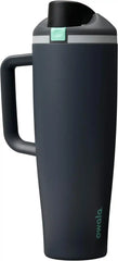 Owala FreeSip Tumbler Stainless Steel Water Bottle 40 oz Foggy Tide