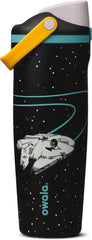 Owala Star Wars FreeSip Sway Water Bottle 30 oz Millennium Falcon