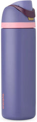 Owala FreeSip Stainless Steel Water Bottle 24 oz Blue (Blue Jay)