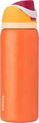Owala FreeSip Stainless Steel Water Bottle 32 oz Citrus Crush