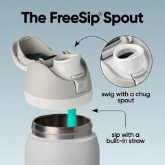 Owala FreeSip Stainless Steel Water Bottle 32 oz Denim