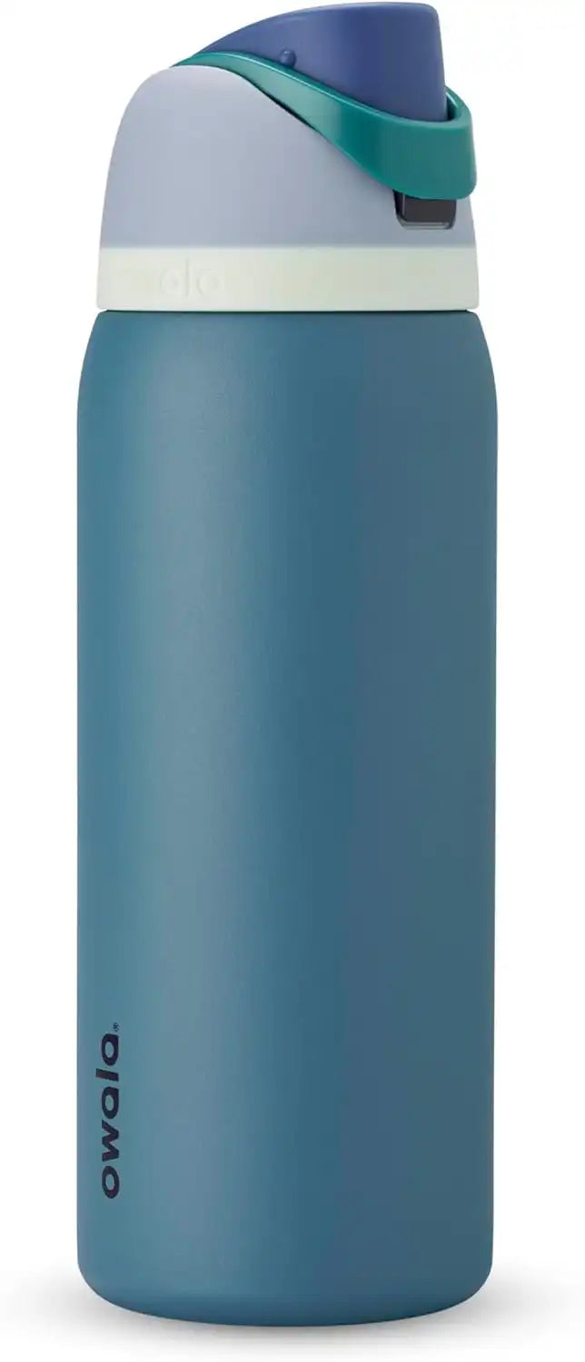 Owala FreeSip Stainless Steel Water Bottle 32 oz Denim