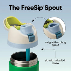 Owala FreeSip Stainless Steel Water Bottle 24 oz Putting Green