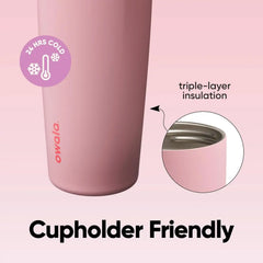 Owala FreeSip Sway Stainless Steel Water Bottle 30 oz Angel Food Cake