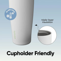 Owala FreeSip Sway Stainless Steel Water Bottle 40 oz Iced Breeze