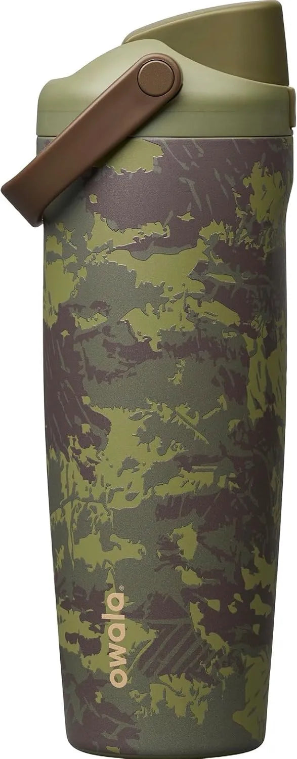 Owala FreeSip Sway Travel Tumbler 30 oz, Roughin It Camo