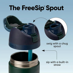 Owala FreeSip Stainless Steel Water Bottle 24 oz Lost Signal