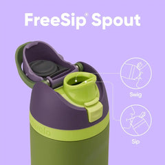 Owala Marvel FreeSip Stainless Steel Water Bottle 24 oz Hulk